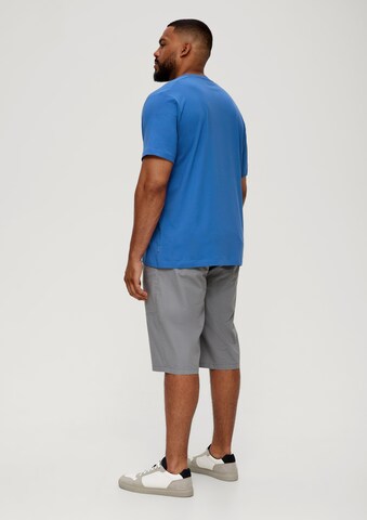 s.Oliver Men Big Sizes Shirt in Blue
