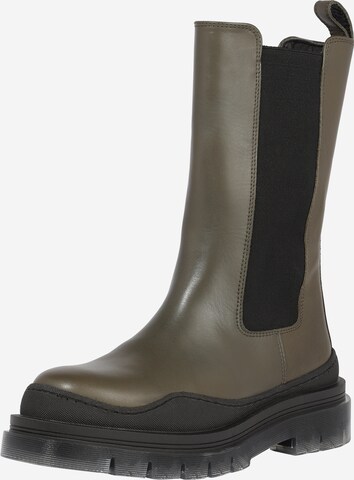 Garment Project Chelsea boots 'Lucido' in Green: front