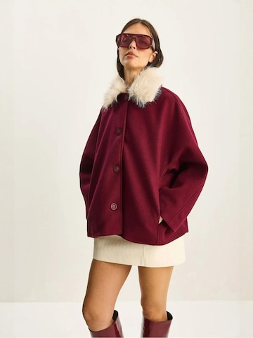 Cappotto invernale di Bianco Lucci in lilla