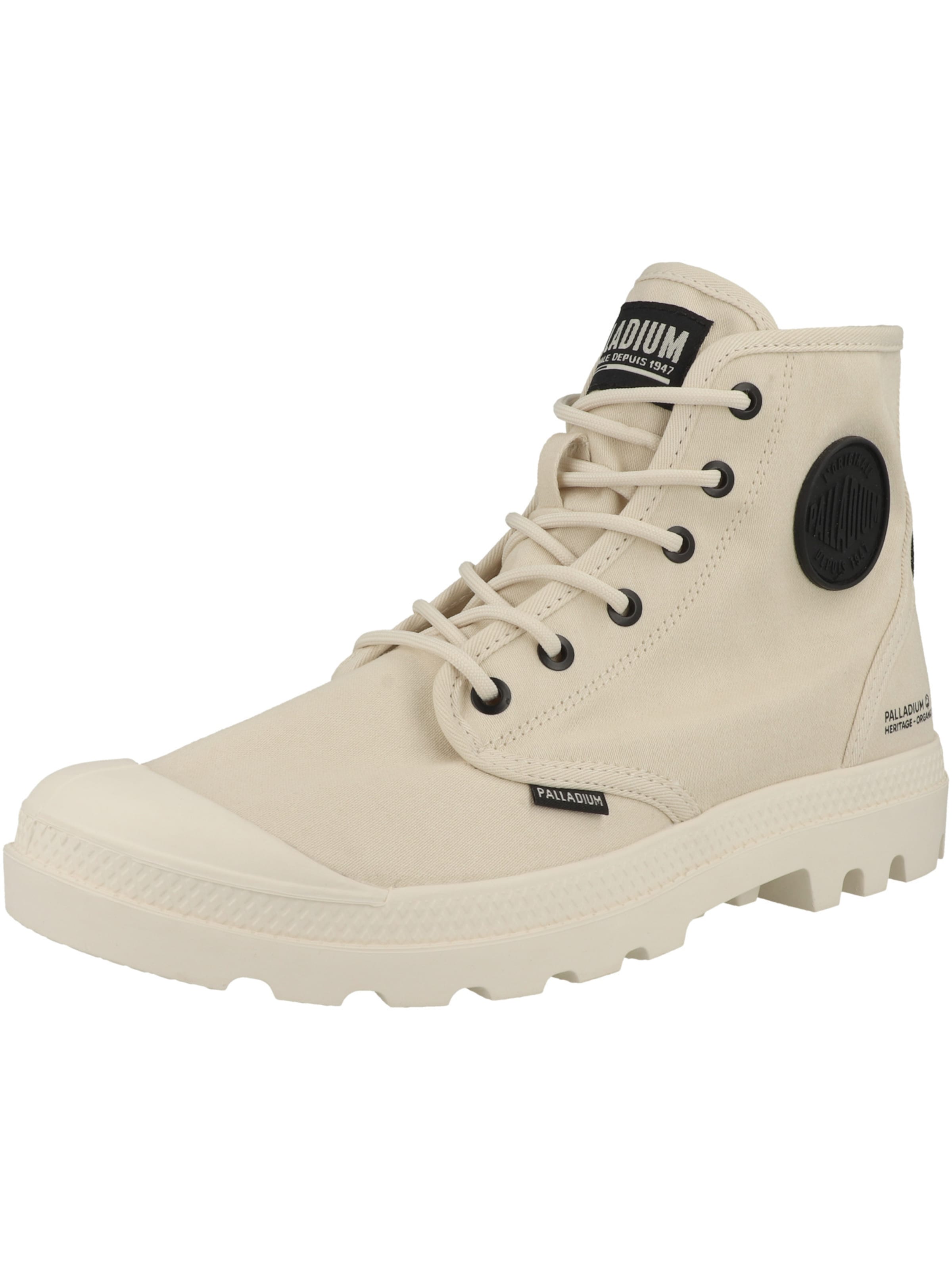 Boots stringati 'Pampa' di Palladium in grigio: frontale