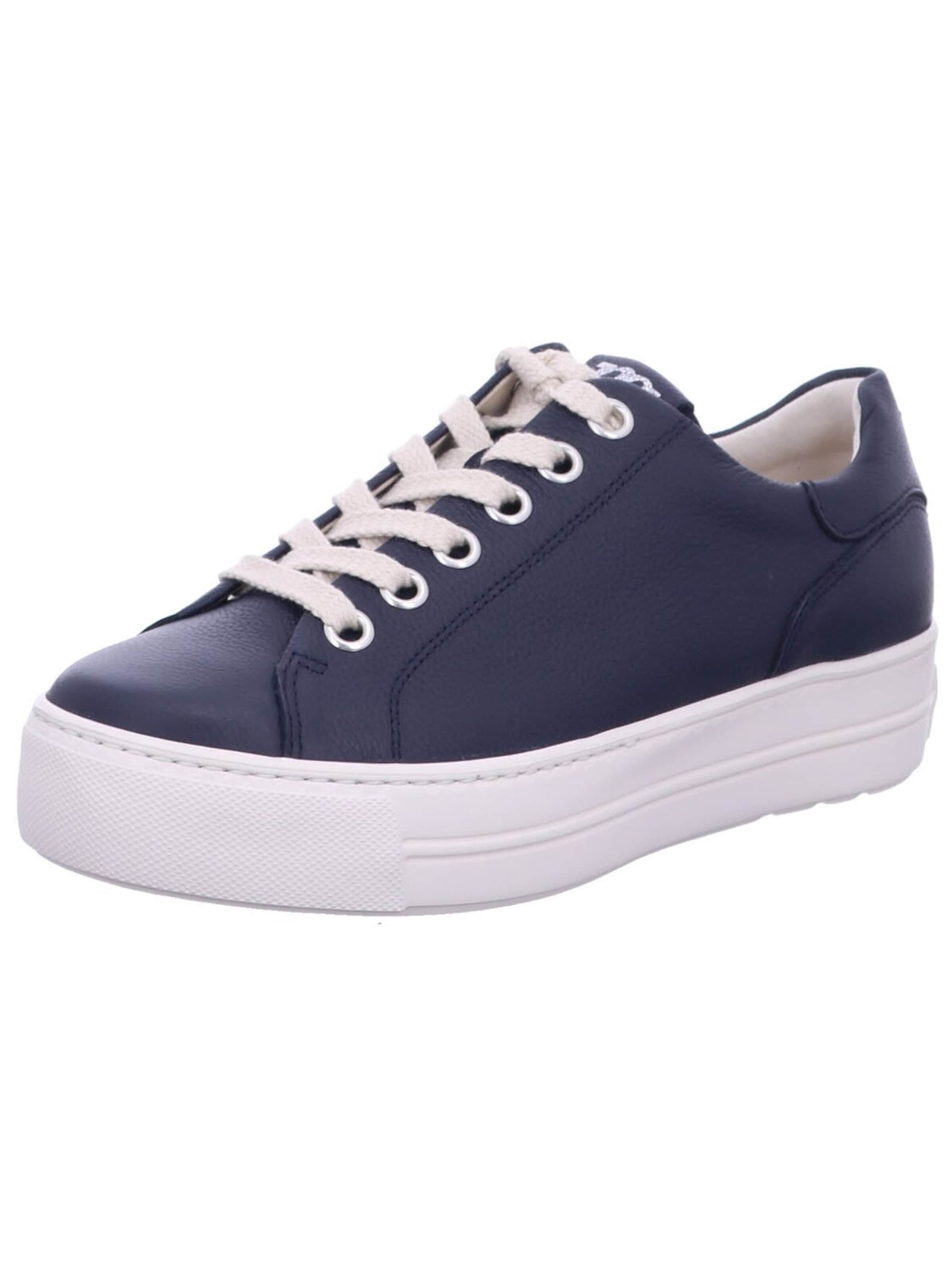 Paul Green Baskets basses 'Sneaker Damen 5320 077 Echtleder in blau' en 37,5 en bleu, Vue avec produit