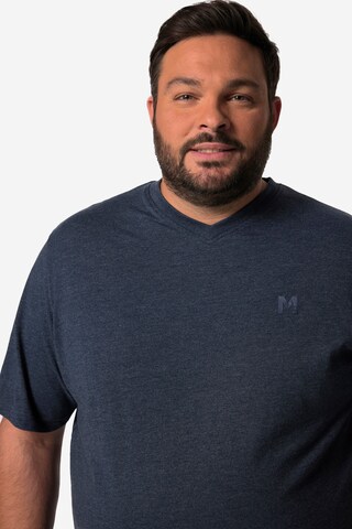 Men Plus T-Shirt in Blau