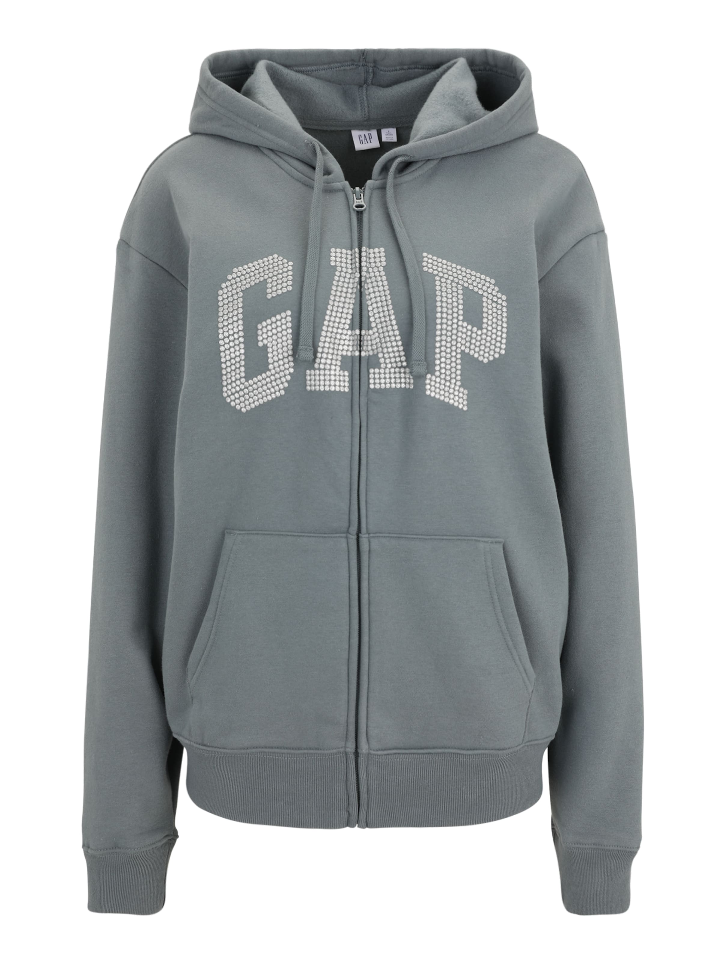 Gap Tall - Casaco em moletão 'HERITAGE' em cinzento: frente