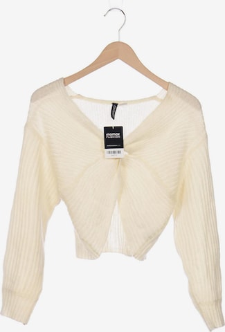 H&M Sweater & Cardigan in XXS in White: front