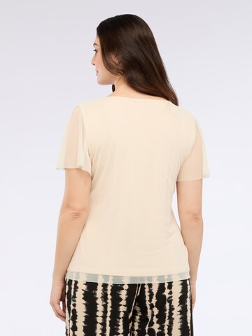 Chemisier Fiorella Rubino en beige