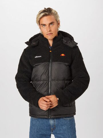 ELLESSE Regular fit Tussenjas 'SPARRA' in Zwart: voorkant