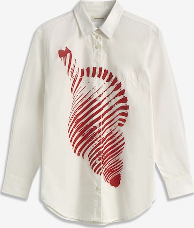 Thinking MU Bluza 'Odie' u crvena / bijela, Pregled proizvoda