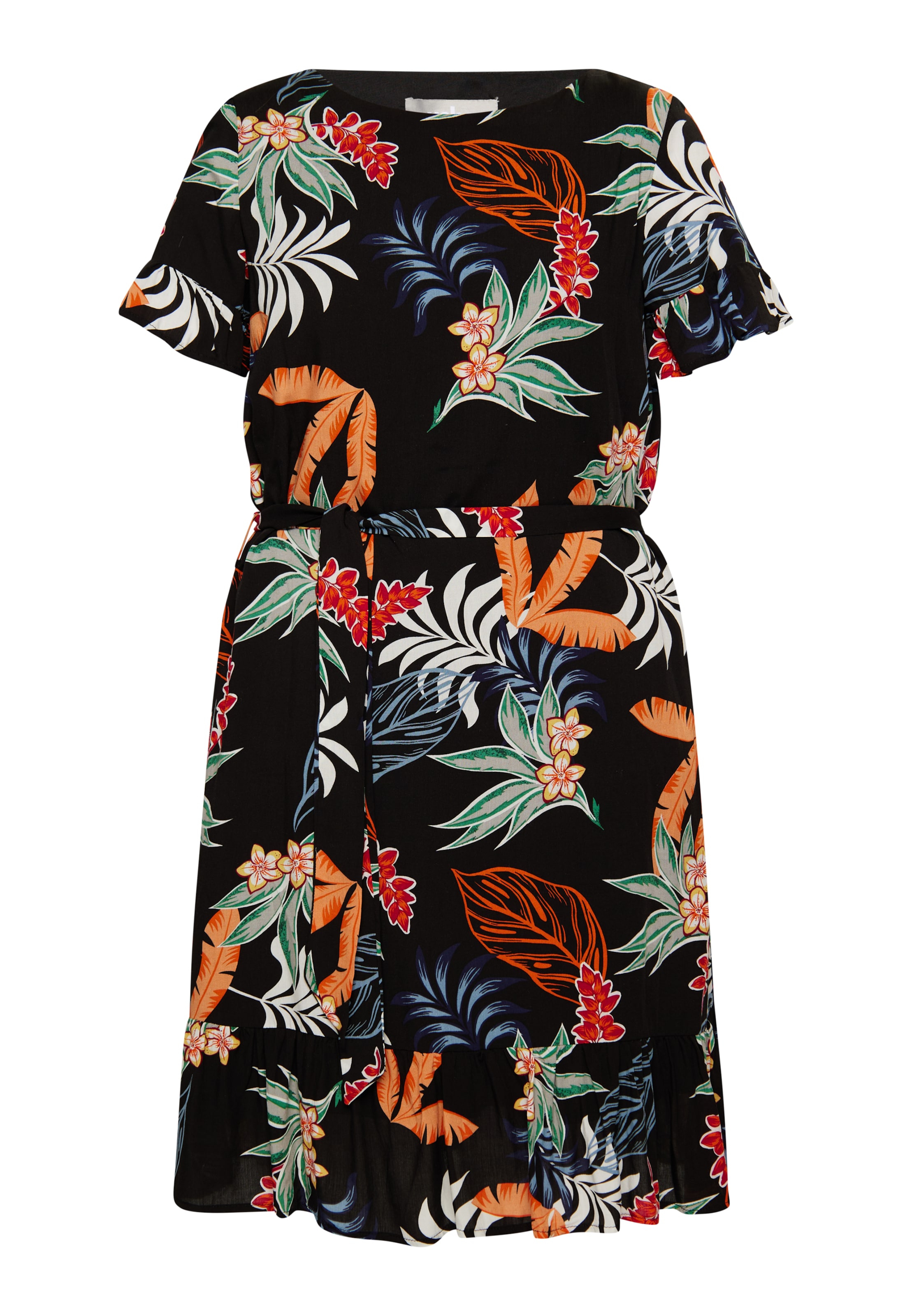 Usha Klänning i svart: framsida