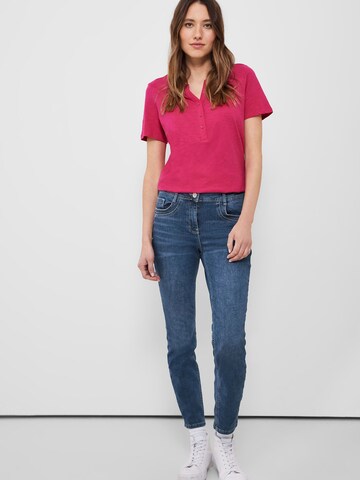 CECIL Slimfit Jeans in Blau