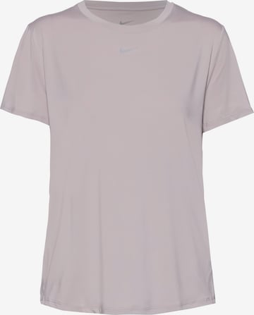 NIKE Λειτουργικό μπλουζάκι 'ONE CLASSIC' σε λιλά: μπροστά