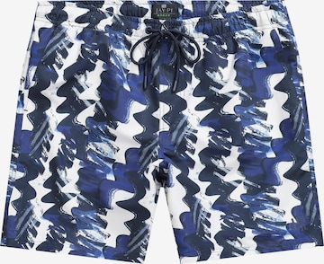 JAY-PI Board Shorts in Blue: front