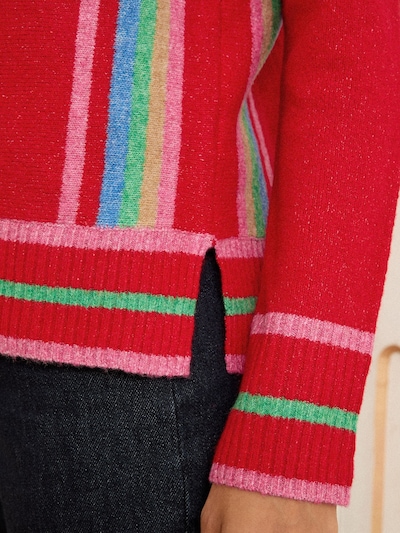 love & roses Kampsun helesinine / heleroheline / heleroosa / punane, Tootevaade