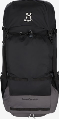 Zaino sportivo 'Vina' di Haglöfs in nero: frontale
