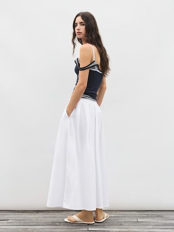 Pull&Bear Rock in Weiß