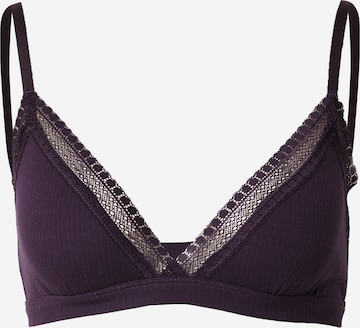 Soutien-gorge 'GO Ribbed' SLOGGI en violet : devant