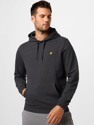 Lyle & Scott Μπλούζα φούτερ σε γκρι: μπροστά