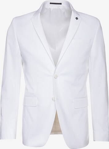 Karl Lagerfeld Regular fit Business Blazer 'Clever' in White: front