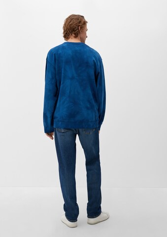 QS Sweatshirt in Blau