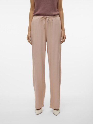 VERO MODA Loose fit Trousers 'DINNA' in Pink: front