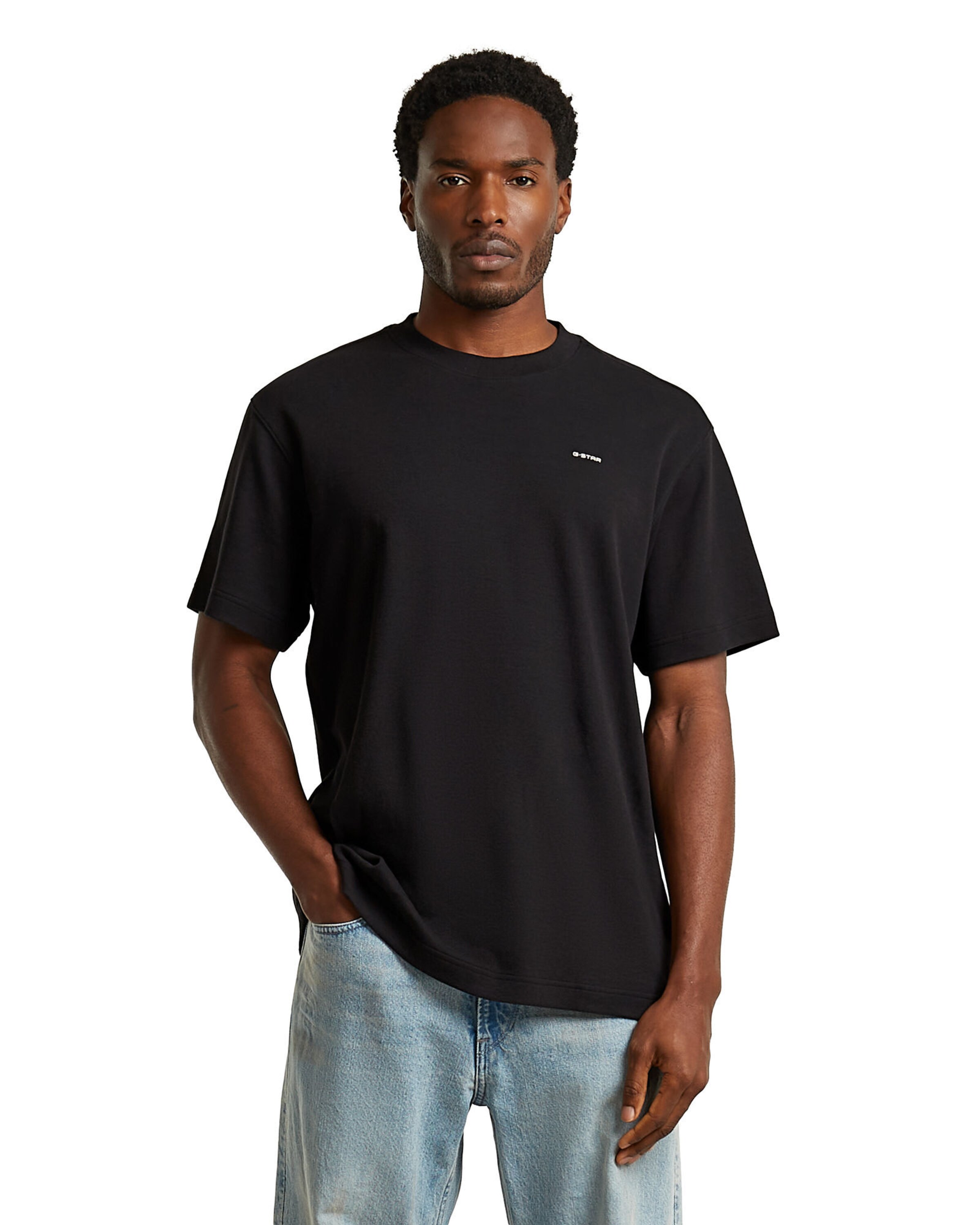 G-STAR Tričko – černá: přední strana
