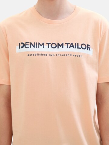 TOM TAILOR DENIM Paita värissä oranssi