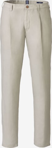 MEYER Slim fit Chino Pants in Beige: front