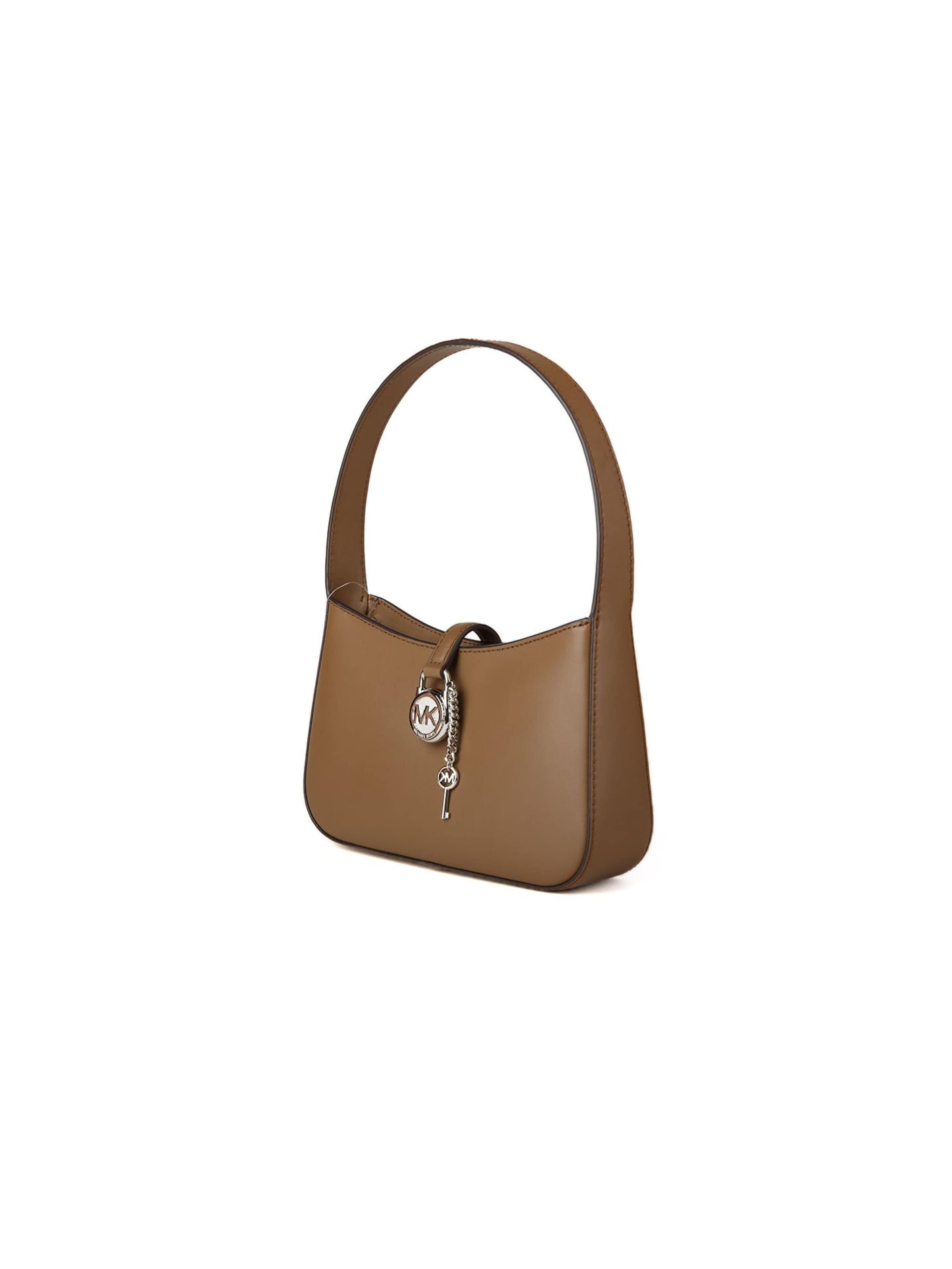 Borsa a mano 'Lyra Small Pouchette' di Michael Kors in marrone