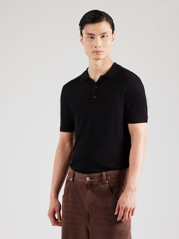 STRELLSON - Camisa 'Vadim-P' em preto: frente