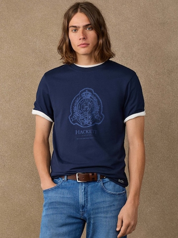 Maglietta 'Heritage' di Hackett London in blu