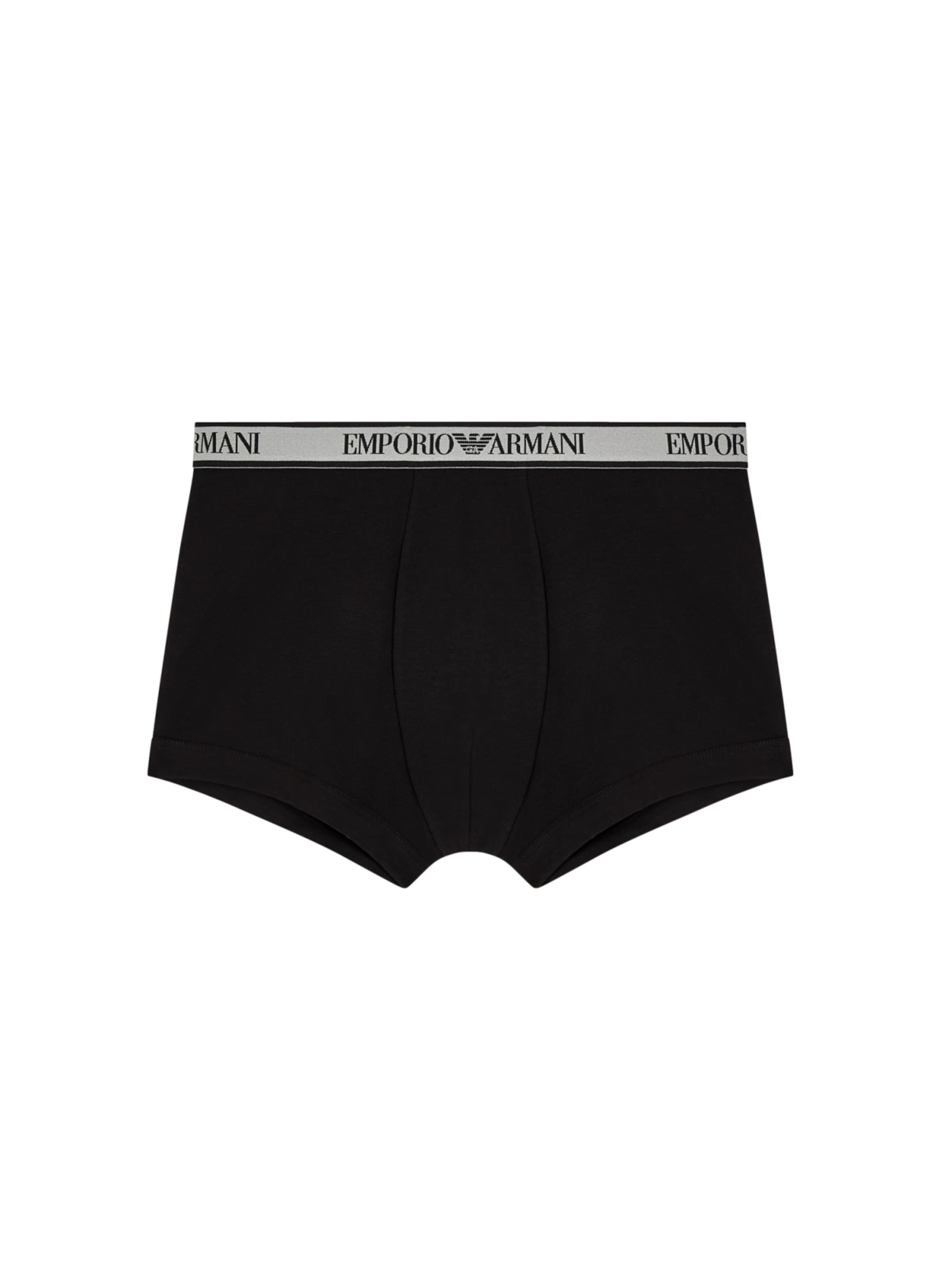 Emporio Armani Boxershorts in Zwart: voorkant