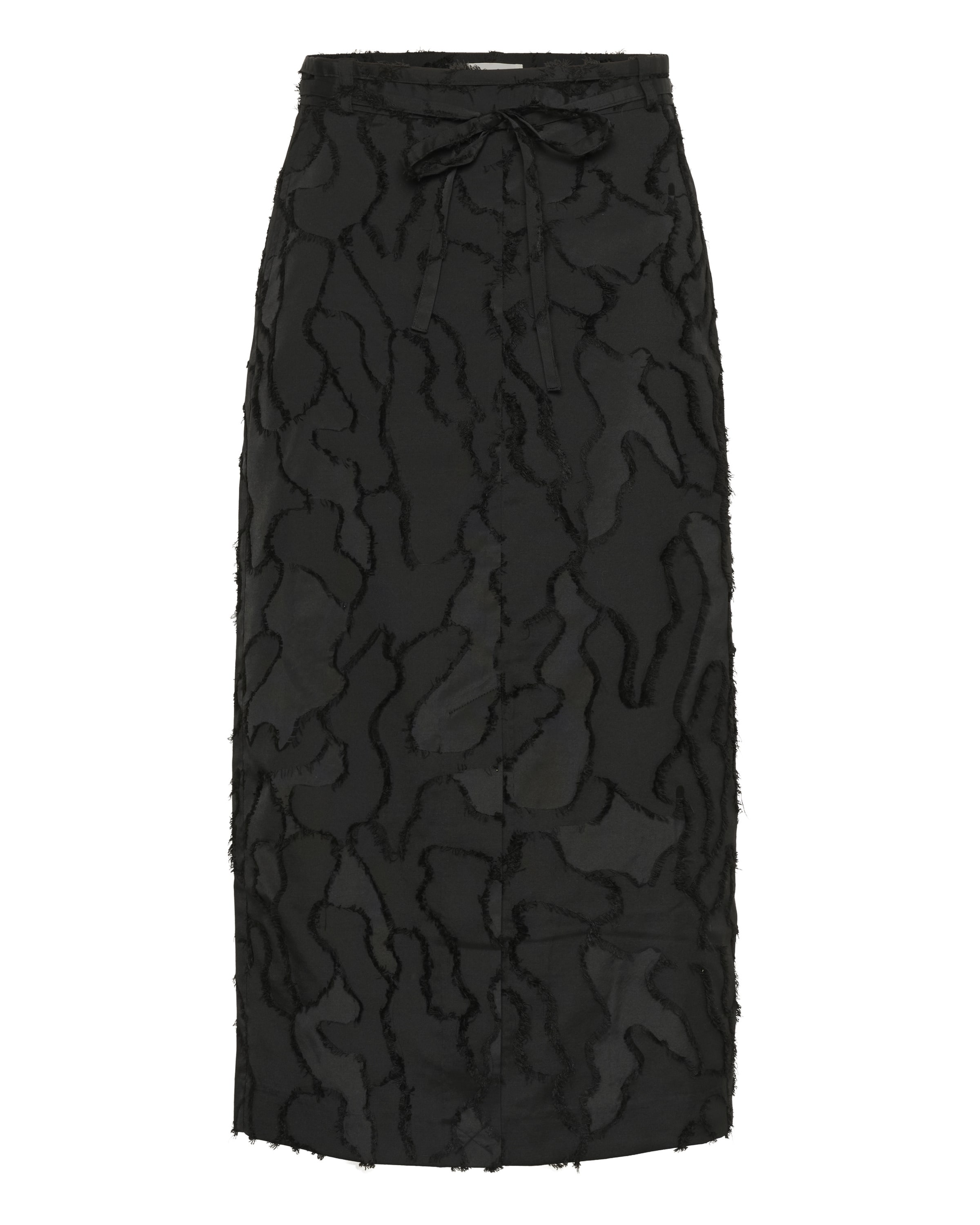 Jupe 'SLNadina' SOAKED IN LUXURY en noir : devant