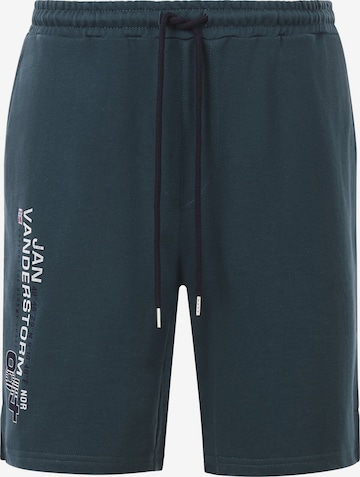 Jan Vanderstorm Pants 'Permarsen' in Blue: front