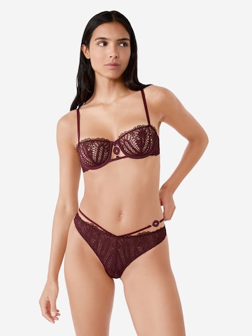 Balconcino Reggiseno 'VIRTUOSE ' di ETAM in rosso