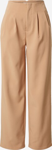 Pantalon à pince 'Shanice' LeGer by Lena Gercke en beige : devant