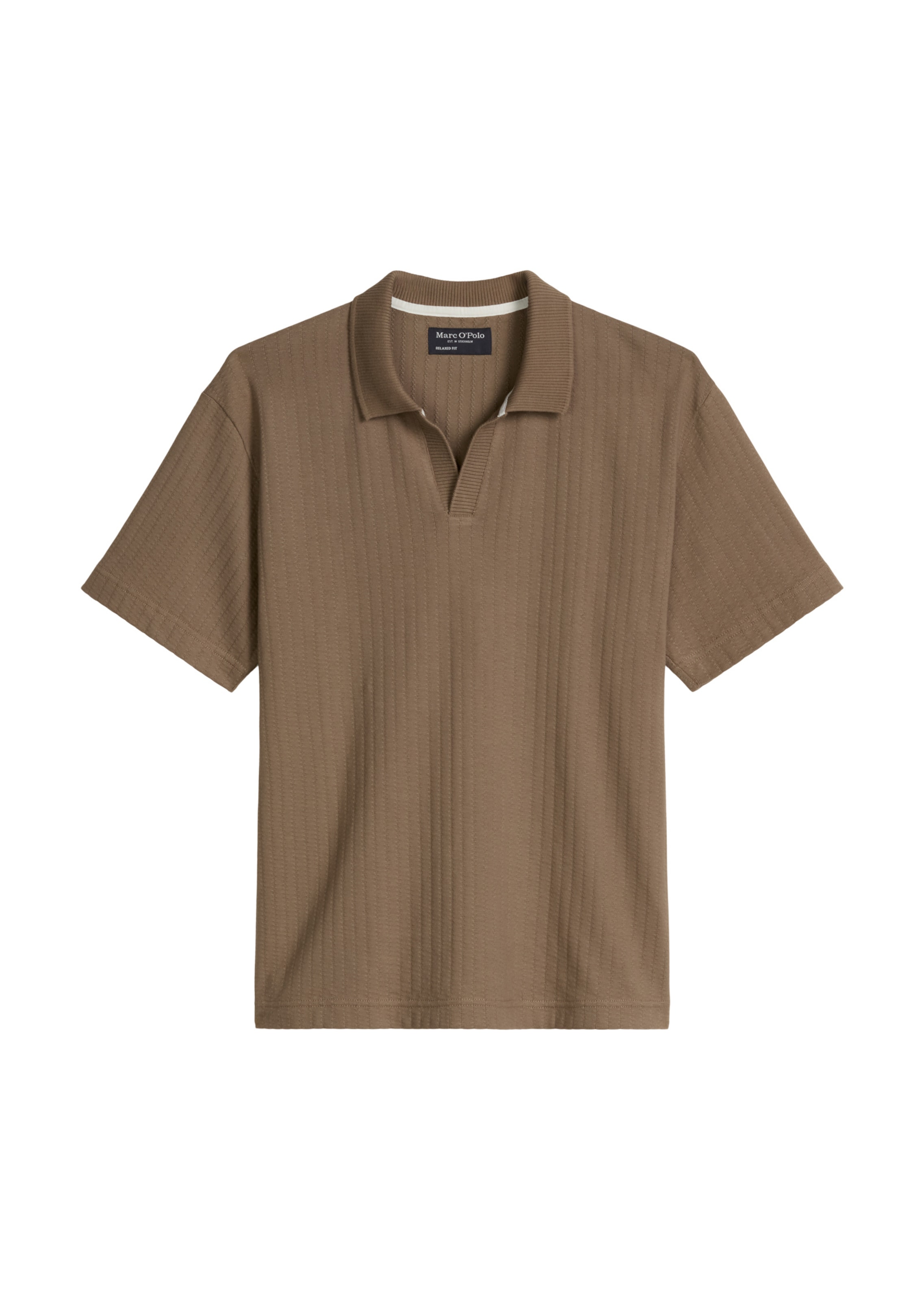 Marc O'Polo Shirt in Brown: front