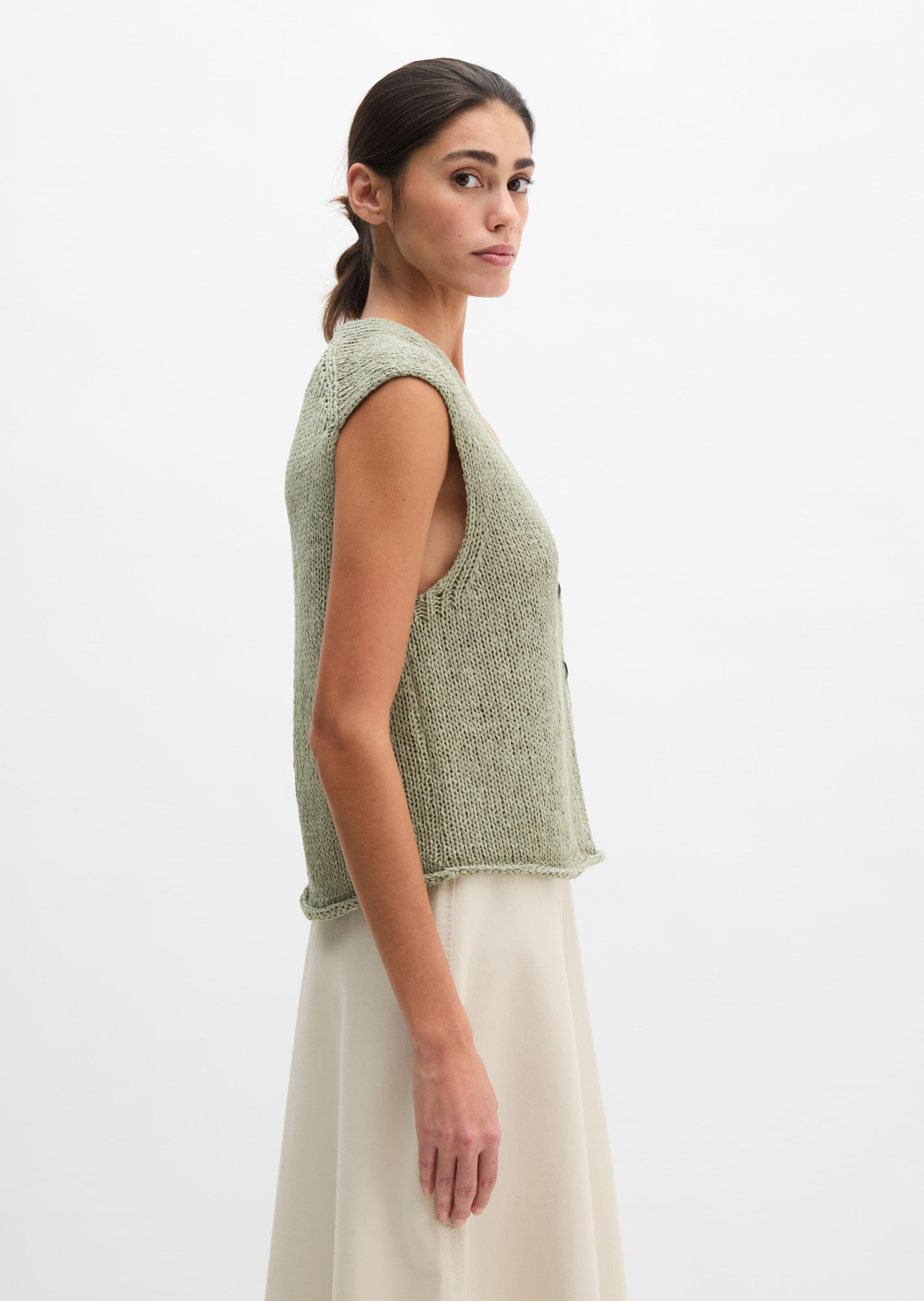 Cardigan Marc O'Polo en vert