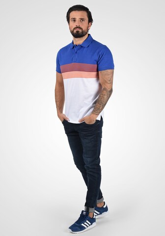 BLEND Poloshirt 'Fabi' in Blau