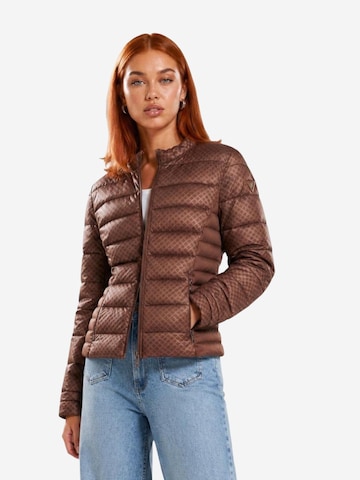 Giacca invernale 'W6YL16 W2891' di GUESS in marrone: frontale