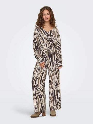 JDY Bluse 'JDYTROYA' i beige
