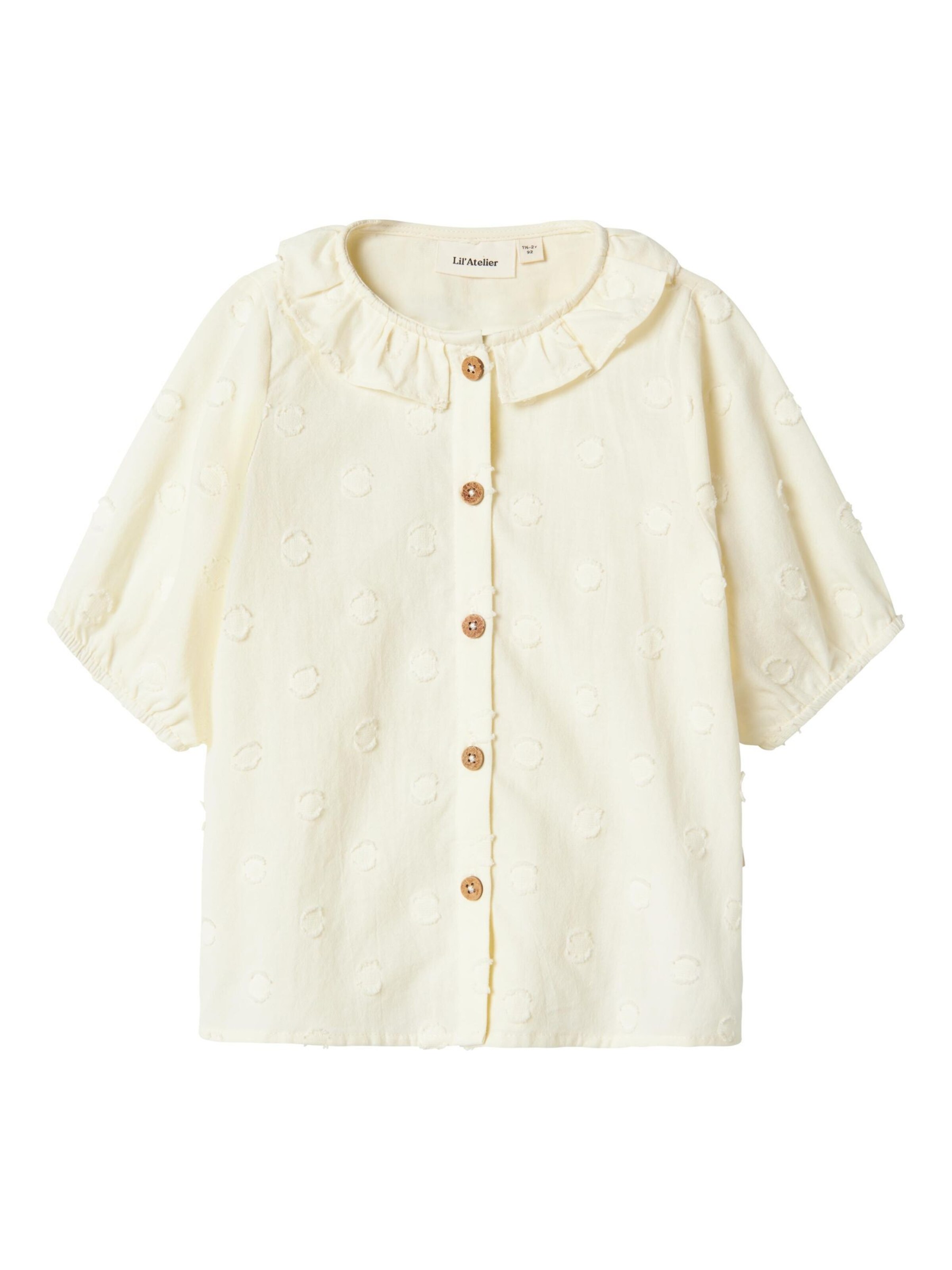Camicia da donna di NAME IT in giallo: frontale