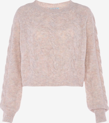 Libbi Sweater in Pink: front