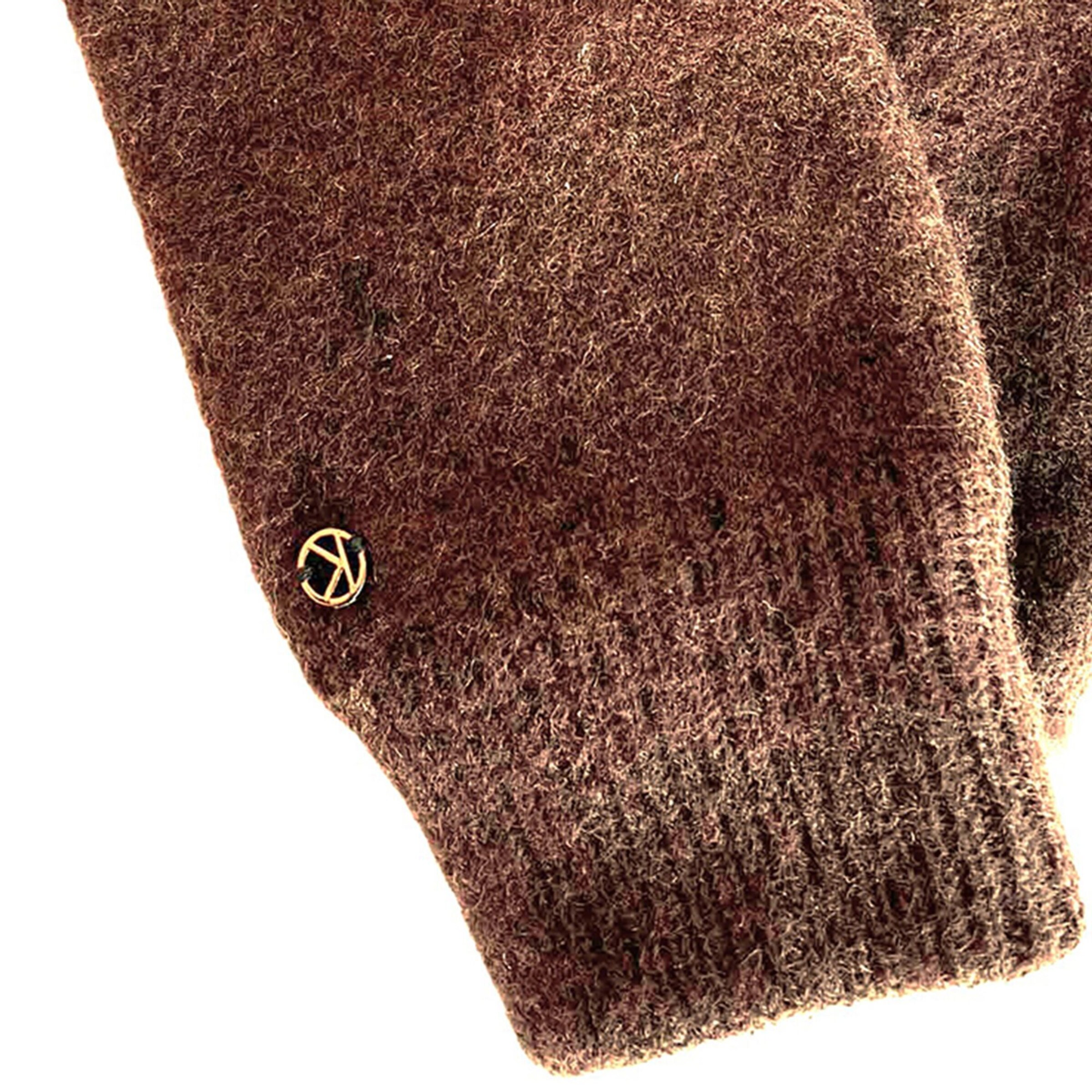 KESSLER Full finger gloves 'Yuki' in Brown