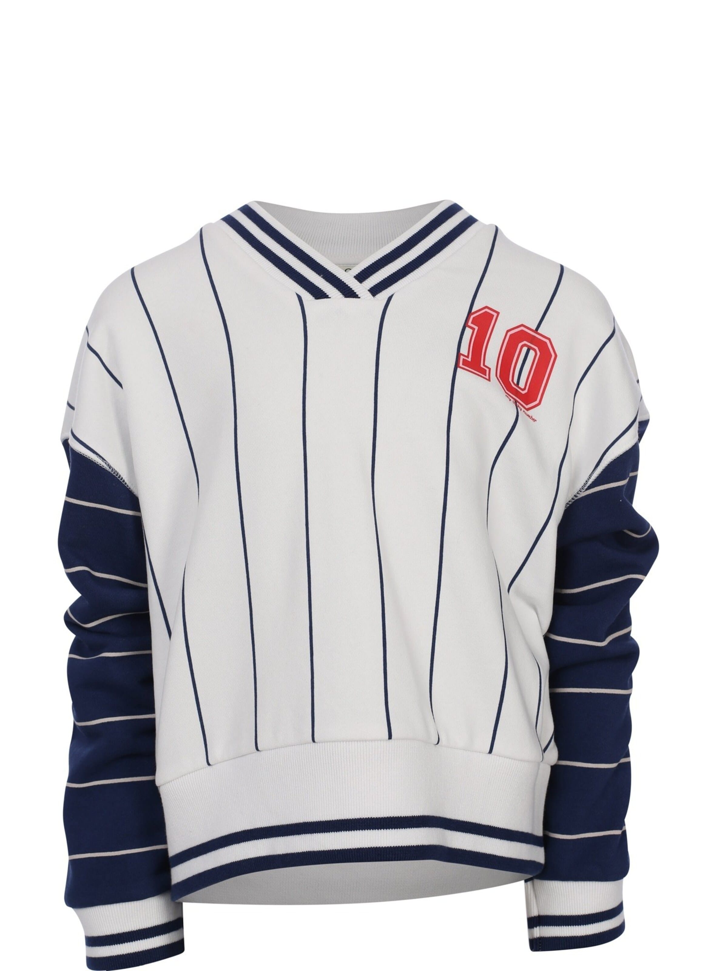 Pull-over Looxs Revolution en blanc : devant