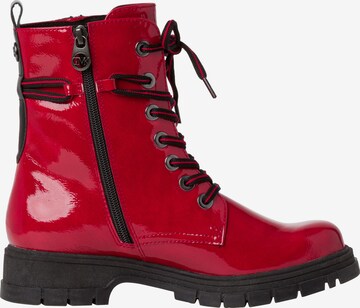 MARCO TOZZI by GUIDO MARIA KRETSCHMER Lace-Up Ankle Boots in Red