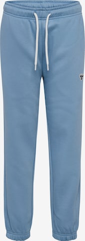 Hummel Loose fit Workout Pants in Blue: front