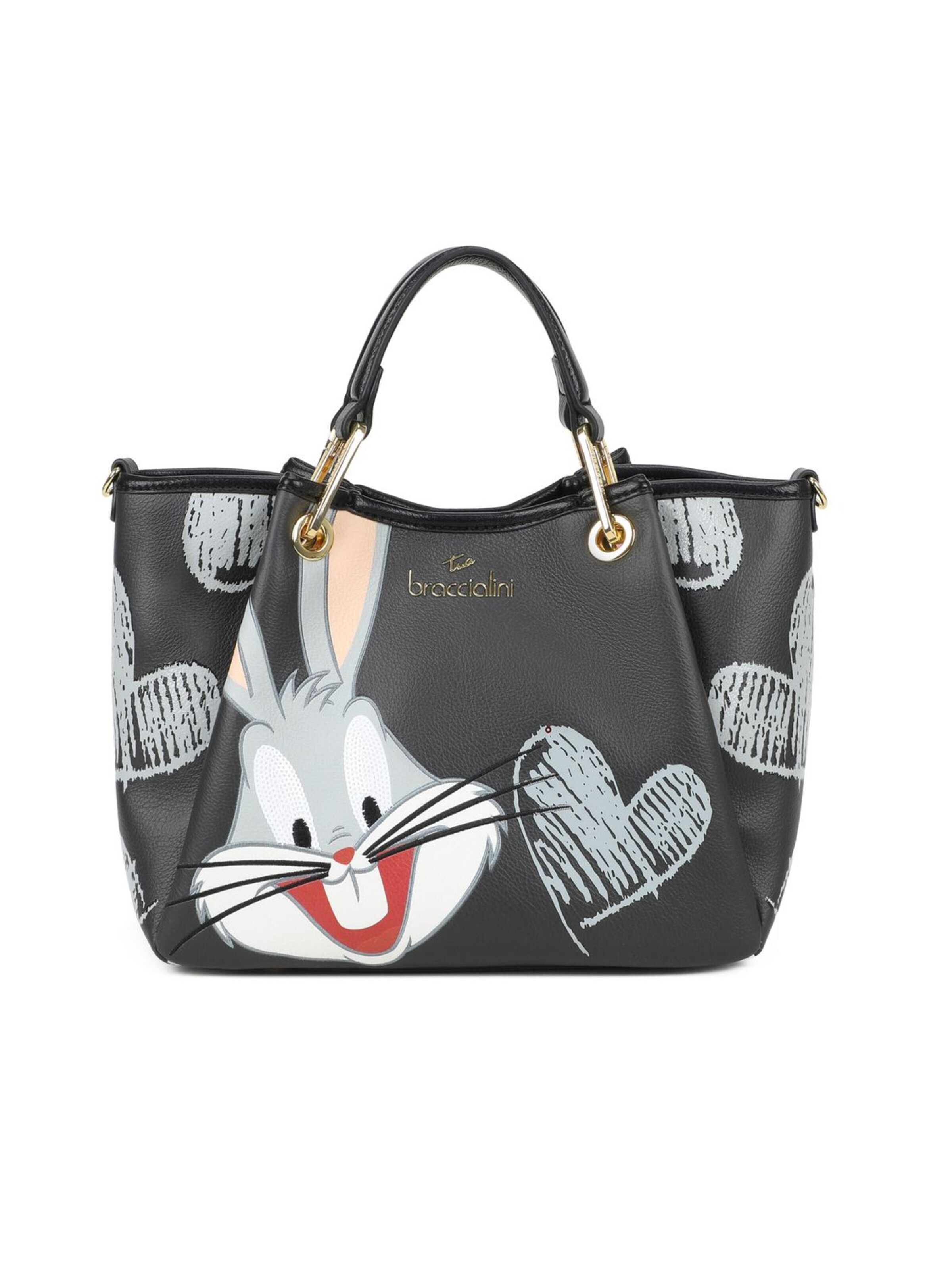Borsa a mano 'Amy Lt' di Braccialini in colori misti: frontale