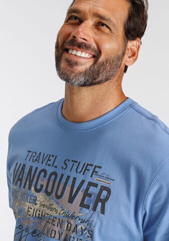 Man's World T-Shirt in Blau