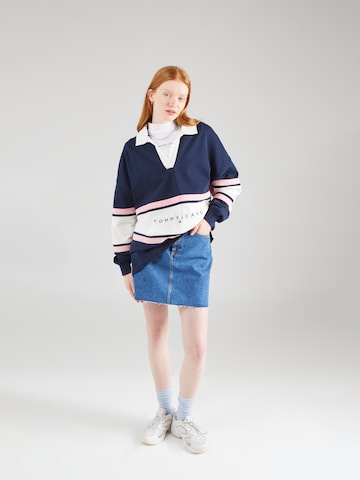 Jupe Tommy Jeans en bleu