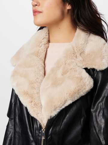 River Island Plus Winterjas in Zwart