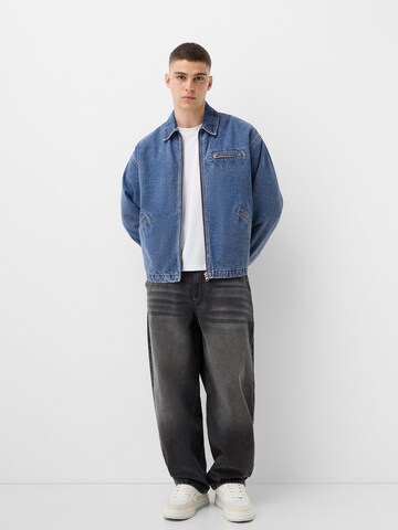 Giacca di mezza stagione di Bershka in blu